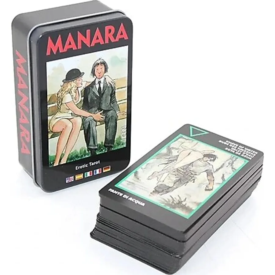 Manara Metal Kutulu Tarot Kartı Alk2813