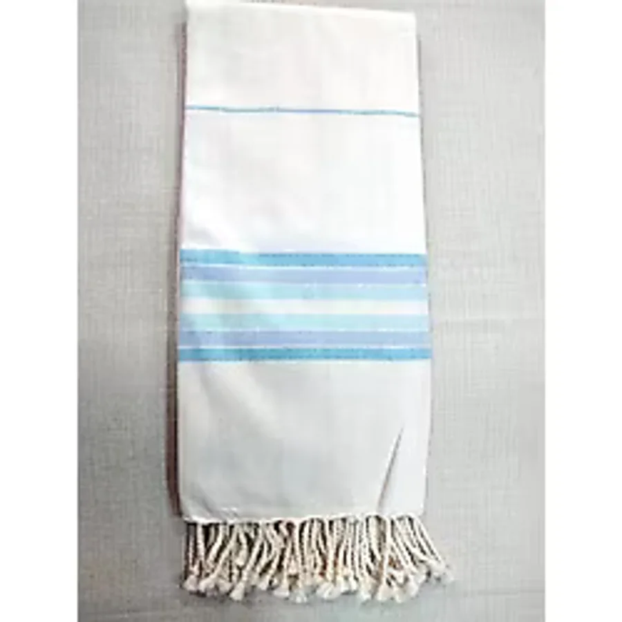 Mandaş Pamuklu El Dokuma Peştemal (80x200) - Krem Sarı