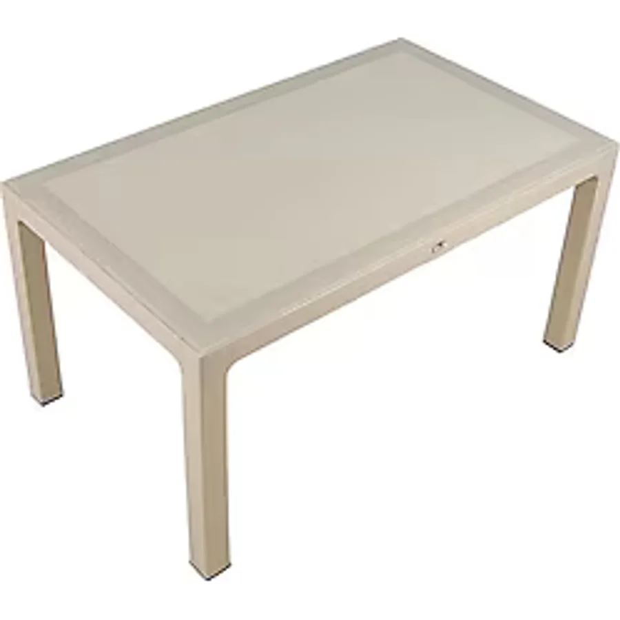 Mandella 90x150 Wood Masa (Camlı) ÇÖLBEJİ