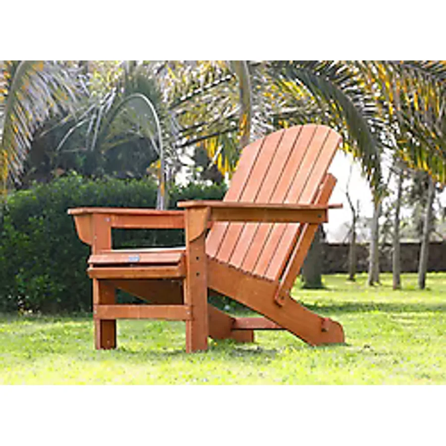 Mandu MND239 Adirondack Ahşap Bahçe Sandalyesi