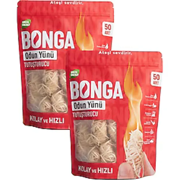 Mangal Ve Kömür Ateş Tutuşturucu 100 Adet 1400 Gr - Jel Ve Çıra Alternatifi Doğal Odun Yünü