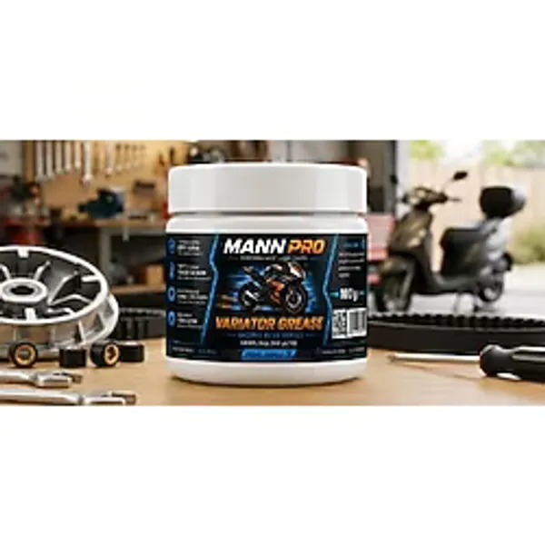 MANN PRO Yüksek Varyatör Gresi 100 gm - Isıya Dayanıklı Mavi Scooter Baga Ve Debriyaj Yağı