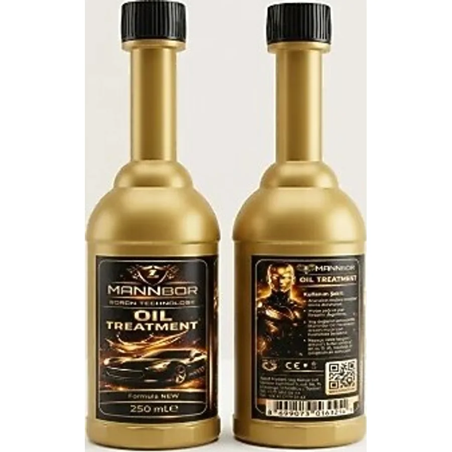 Mannbor New Nano Teknoloji Gold Bor Elmas Motor Yağ Katkısı 250 ml 3 Adet