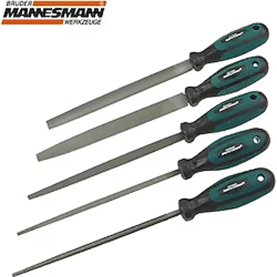 Mannesmann 61006 5 Parça Metal Eğe Seti
