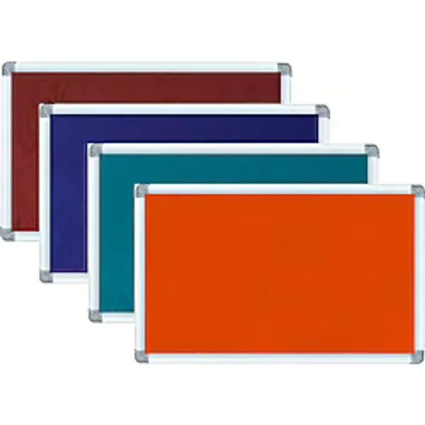 Mantar Pano 90X180 Cm Sınıf panosu, Kumaş Kaplı Okul pano, çuha Pano mavi