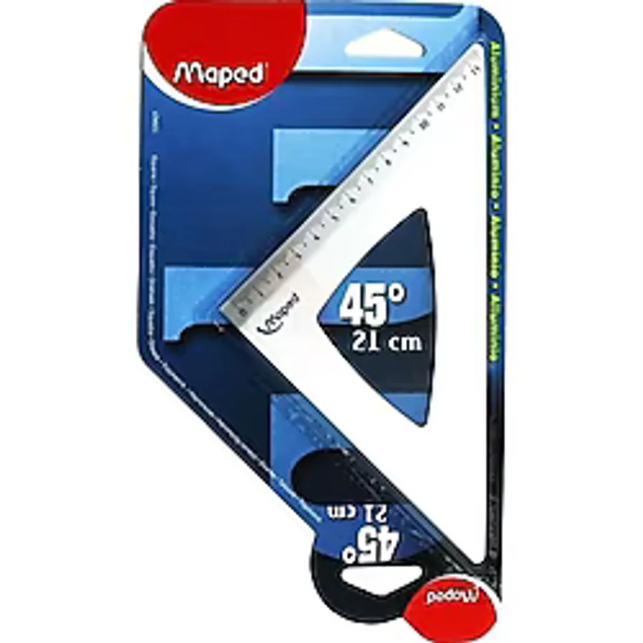Maped 120421 Alüminyum Gönye - 45 Derece