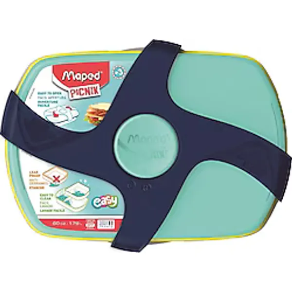 Maped 870017 Picnik Su Yeşili Lacivert 1.8 lt Beslenme Kutusu