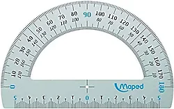 Maped Alüminyum 180 Derece 12 cm Açı Ölçer 129200
