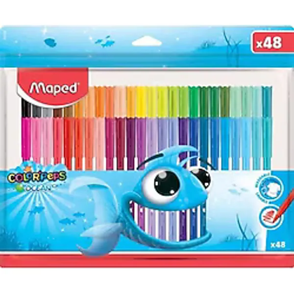 Maped Color Peps Ocean 48'li Keçeli Kalem Seti