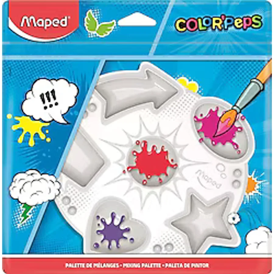 Maped Color Peps Plastik Resim Paleti 811410
