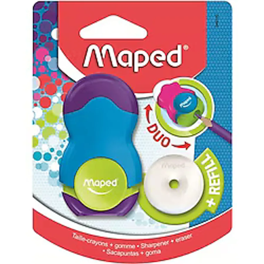 Maped Loopy Fancy Tek Delikli Silgili Kalemtıraş 049131