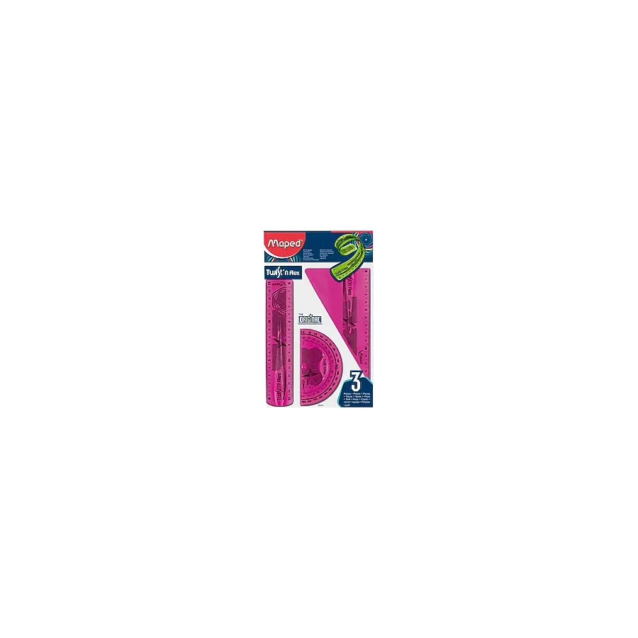 Maped Twist'n Flex Esnek Cetvel Seti 3 Parça 895024