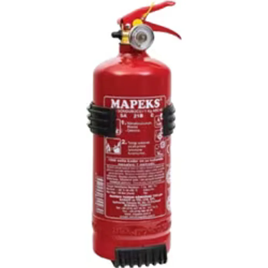 Mapeks ABC Tipi Kuru Kimyevi Toz 1 Kg Yangın Tüpü