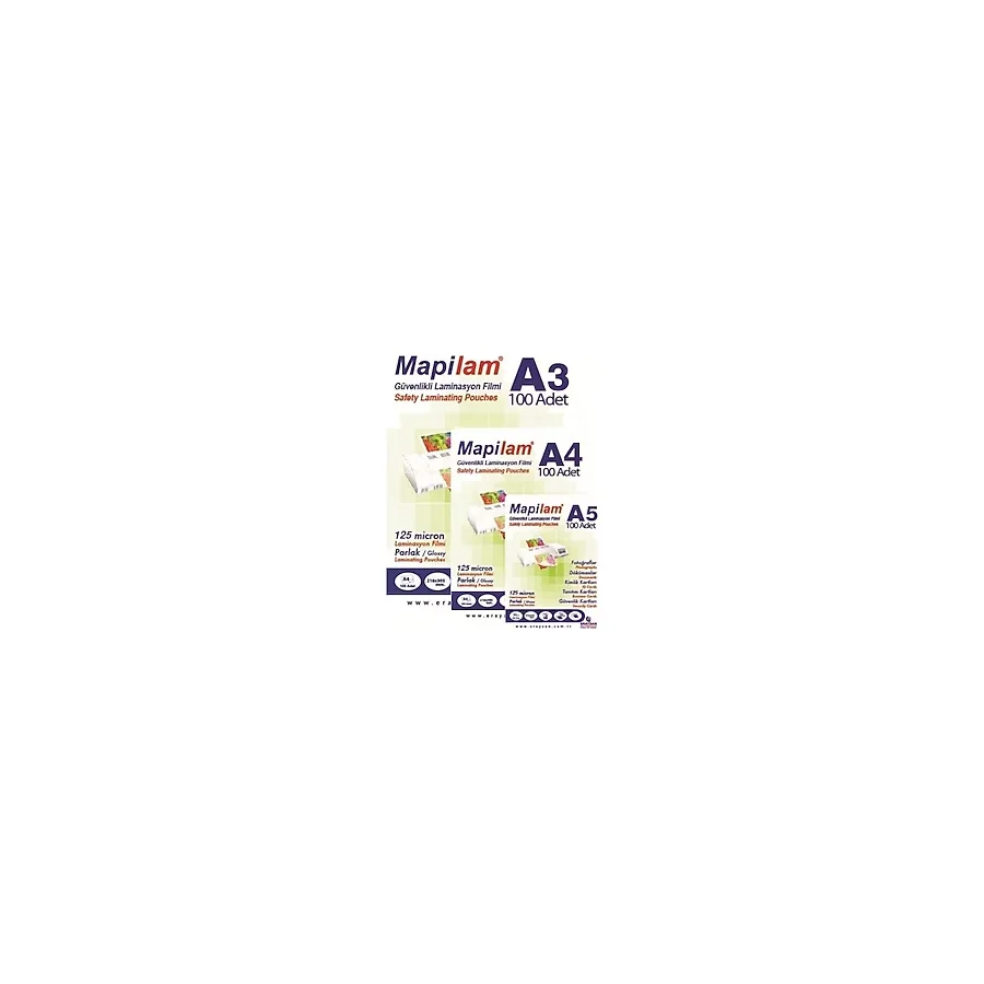 Mapi A5 125 Mic Laminasyon Kaplama