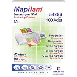 MAPİLAM-80MİC.54X86 MAT POLYESTER 100