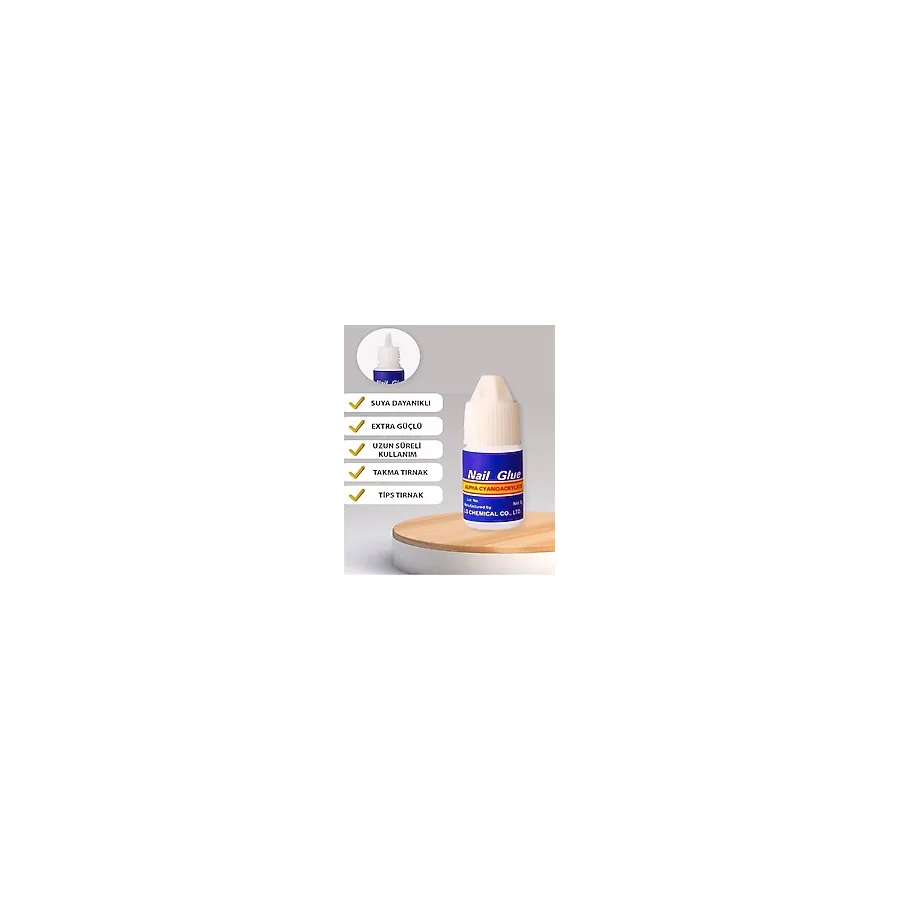 MAQYA Cosmetics Sisa Damlalı Takma Tırnak Yapışkanı/una Bond Nail Glue
