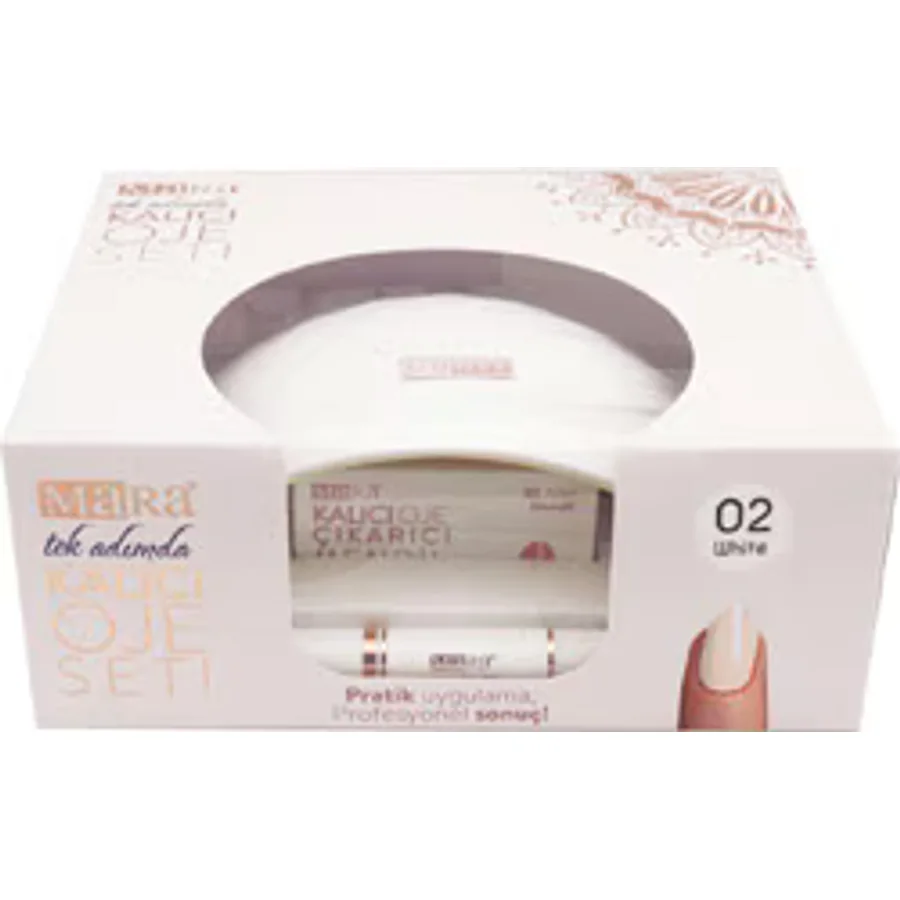 Mara Kalıcı Oje Seti 02 White