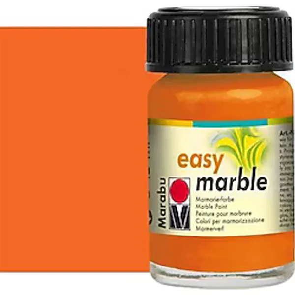 Marabu Easy Marble Ebru Boyası 15Ml No 013 Orange