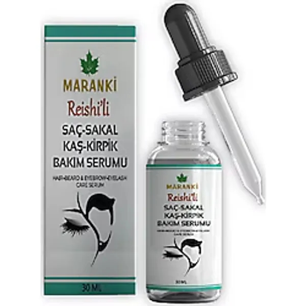 Maranki Reishi'li Saç Sakal Kaş Kirpik Bakım Serumu 30 ML