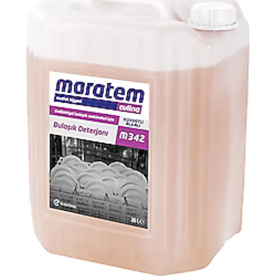 Maratem M-342 Endüstriyel Sıvı Bulaşık Deterjanı 20 lt