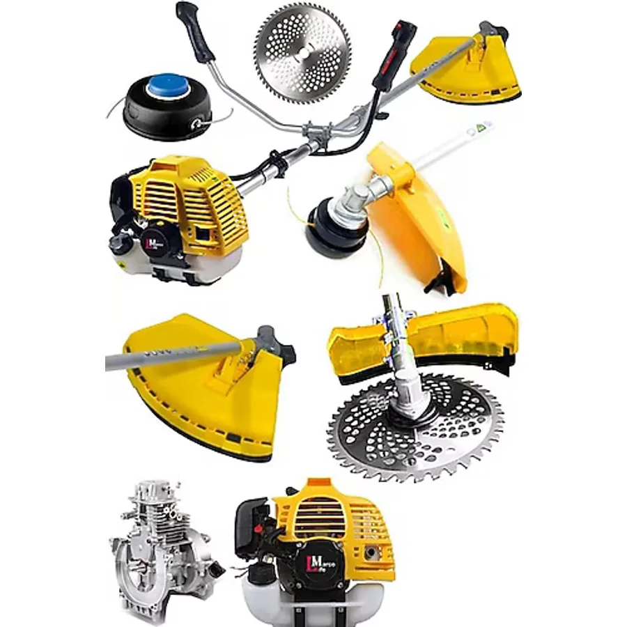 Marco Life Alman Power 8.9 Hp Yan Tipi Benzinli Ot Çalı Çim Biçme Tırpan Makinesi