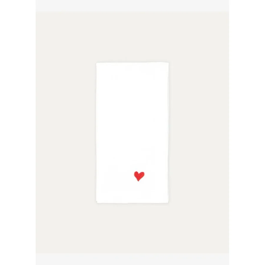 Mariaida Home Love Peçete Kırmızı