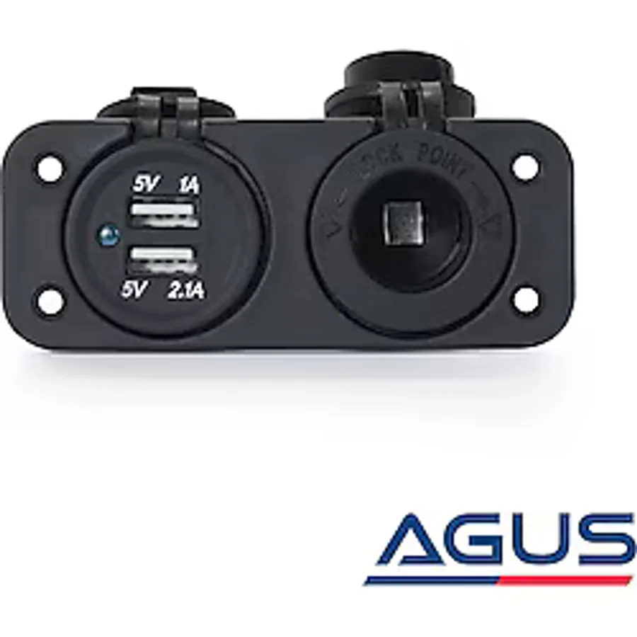 Marin Tip USB ve 12V Çakmak Şarj Soketi