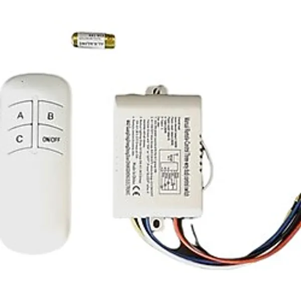 Marka 3'lü Avize Kumandası, Uzaktan Remote Kontrol, 3x1000watt