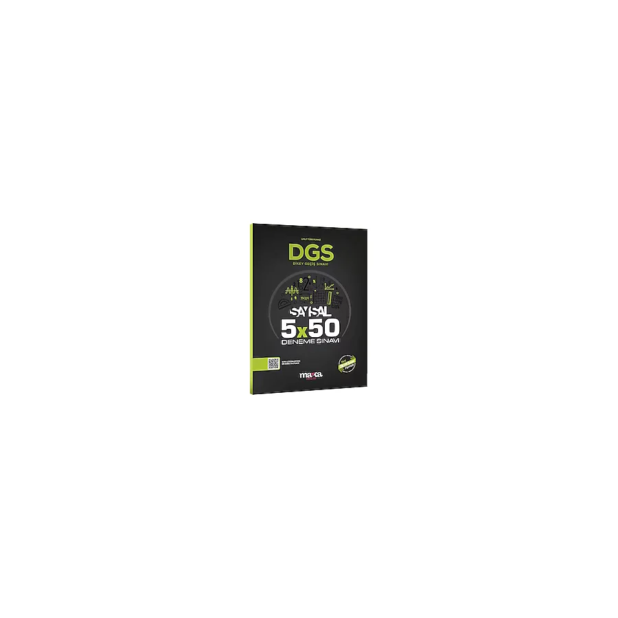 Marka Yayınları DGS Sayısal 5x50 Deneme Sınavı