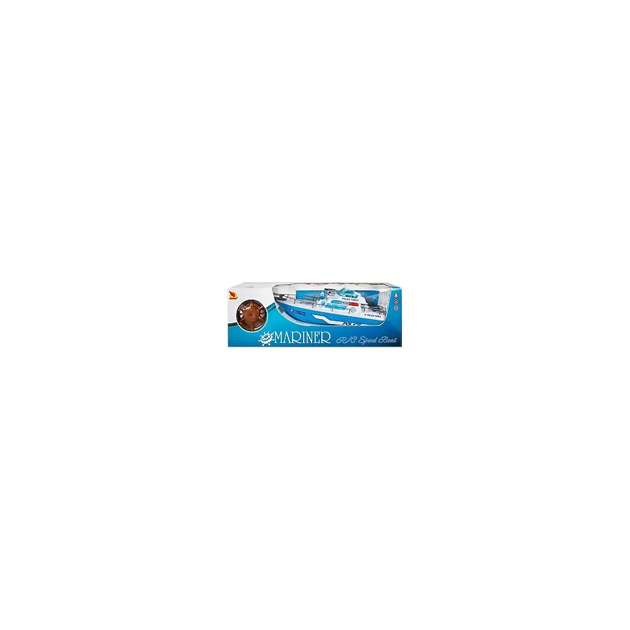 Markaon 02140 Uzaktan Kumandalı Tekne Polis/itfaiye 45 cm - Renkli