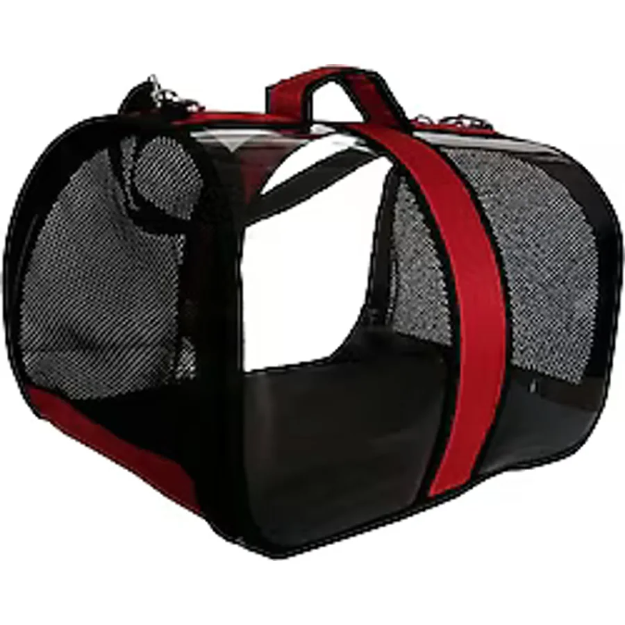 Markapet 20-30 cm Tünekli Kırmızı Kuş Taşıma Çantası