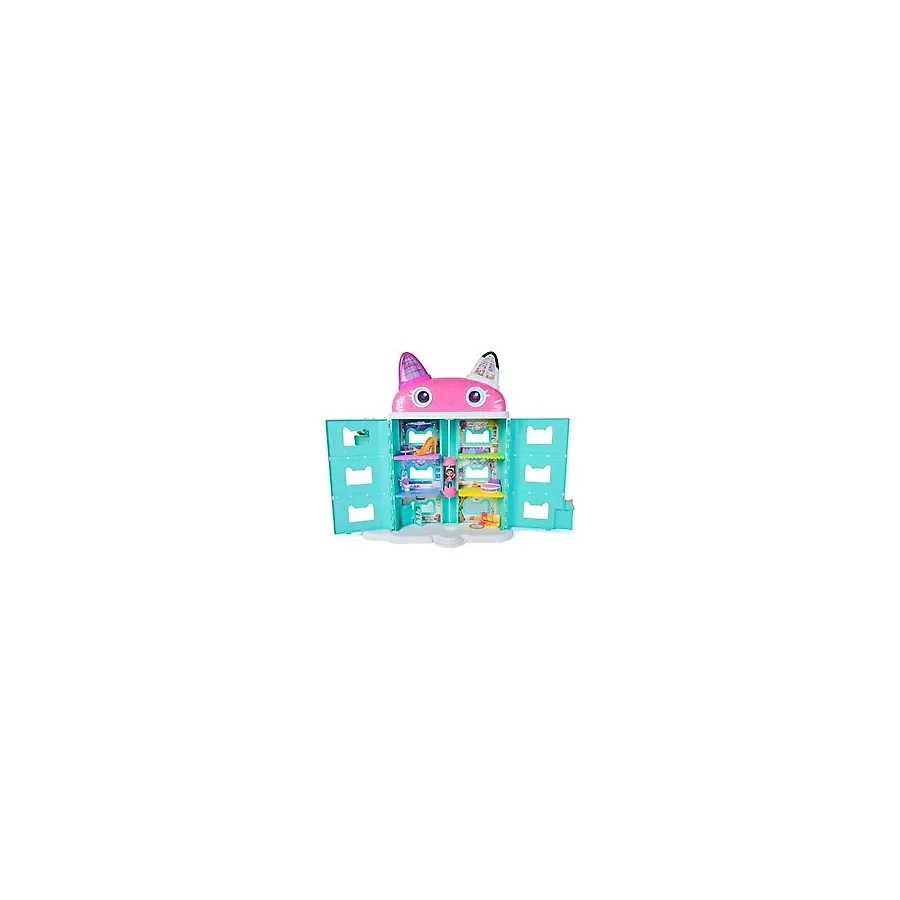 MarkEntegra Gabby's Dollhouse: Film - Sinema İçin Oyuncak Bebek Evi, 60 cm Büyüklüğünde, Gabby Figürü ve Oyuncak Bebek Evi Aksesuarı, 3 Yaşından Büyük Çocuklar İçin, 1:12