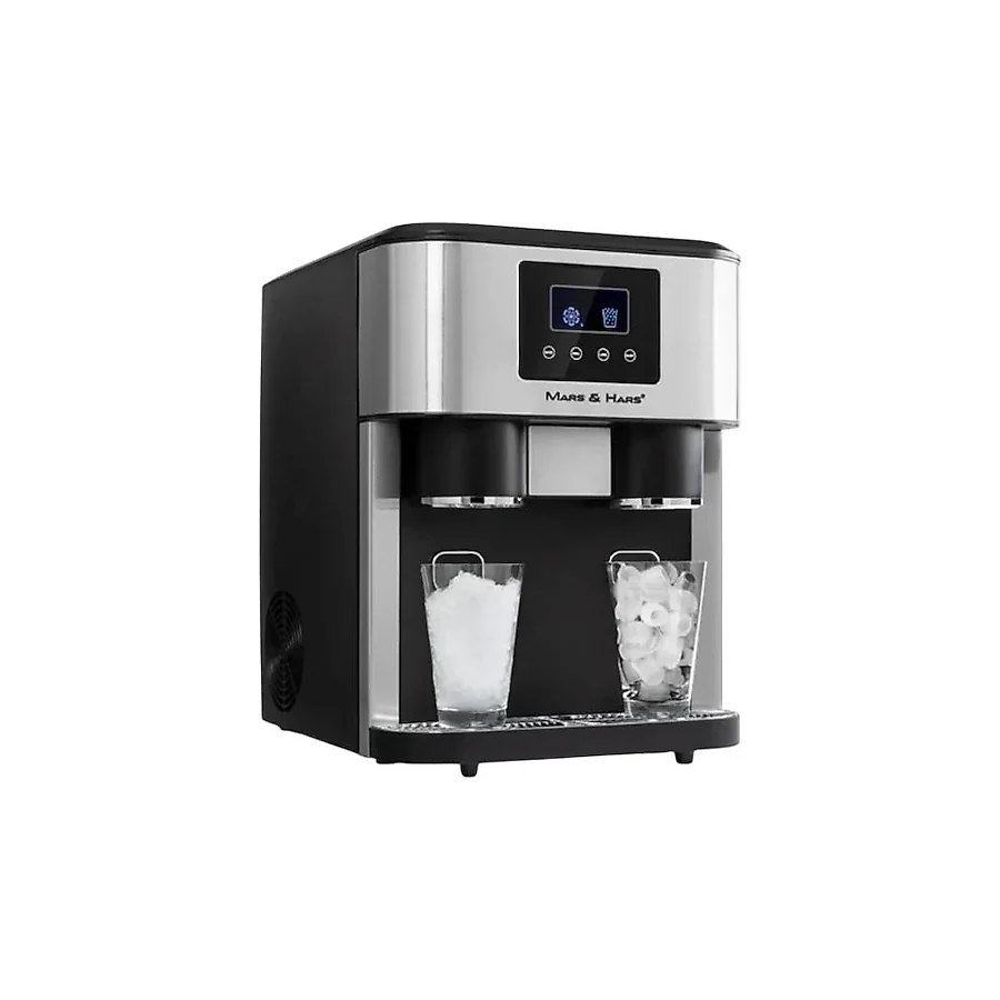 Mars&hars Buz Yapma Makinesi ve Soğuk Su Sebili-Lcd Dokunmatik Ekran (18KG Kapasiteli)