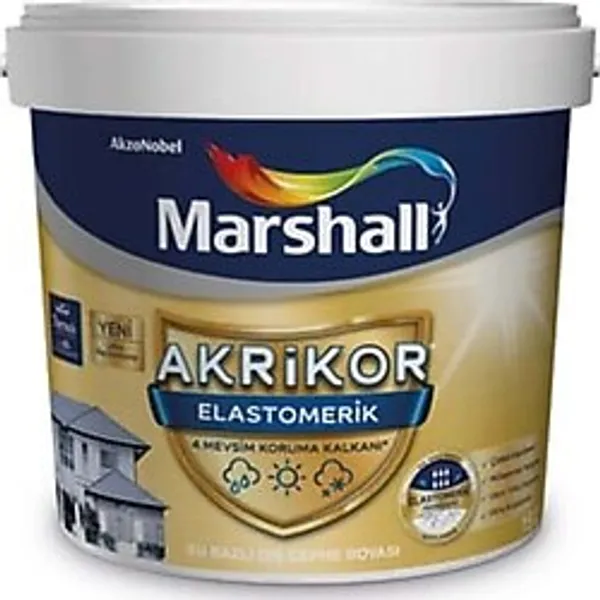 Marshall Akrikor Elastomerik Dış Cephe Boyası Mahlep 2,5L