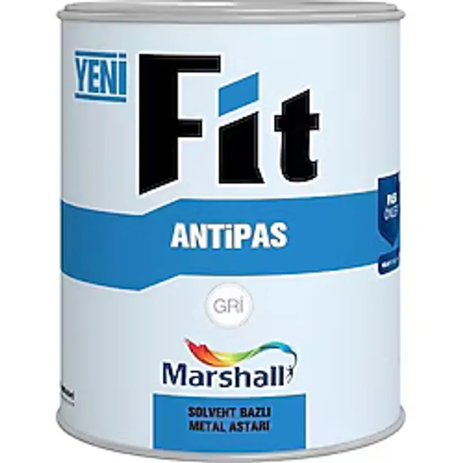 Marshall Fit Antipas Metal Astarı Gri 1kg/0,65l