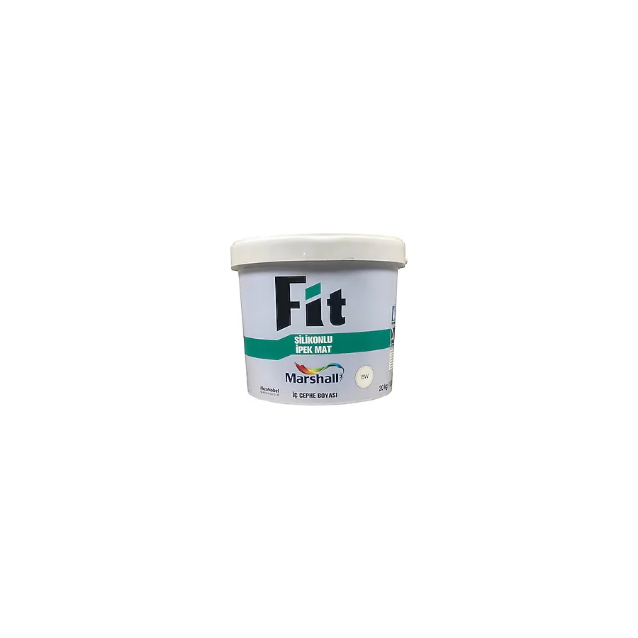 Marshall Fit Silikonlu İpek Mat 20 kg İç Cephe Boyası - Deniz Kabuğu