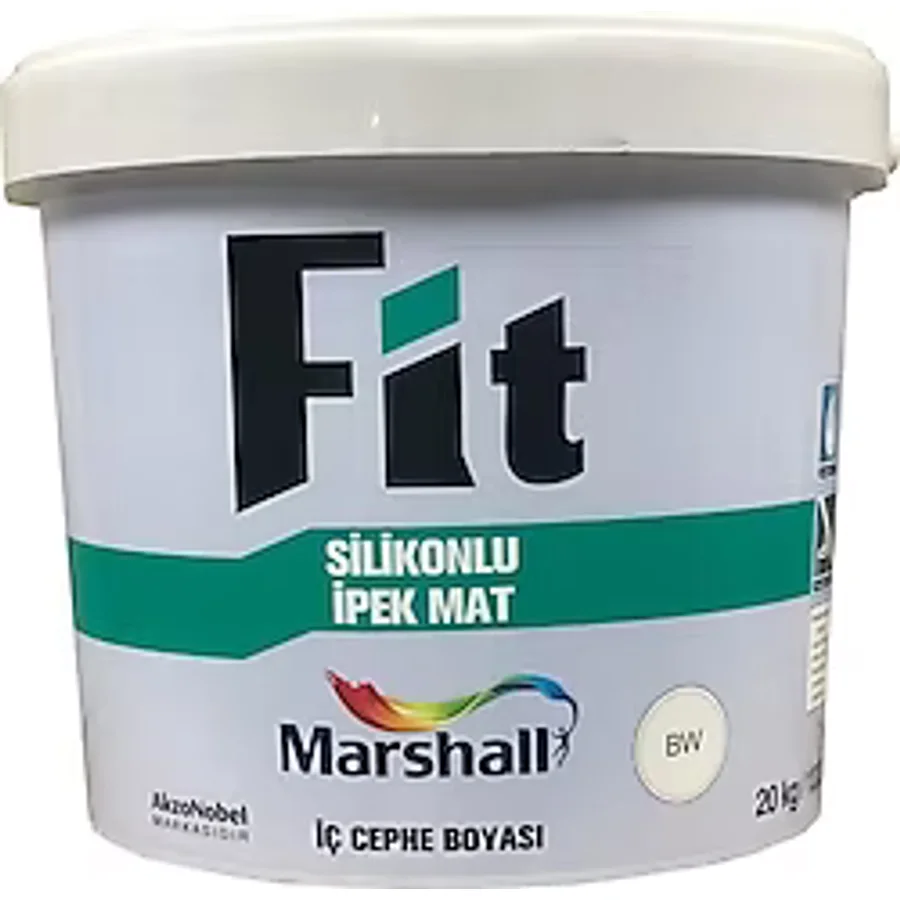 Marshall Fit Silikonlu İpek Mat 20 kg İç Cephe Boyası