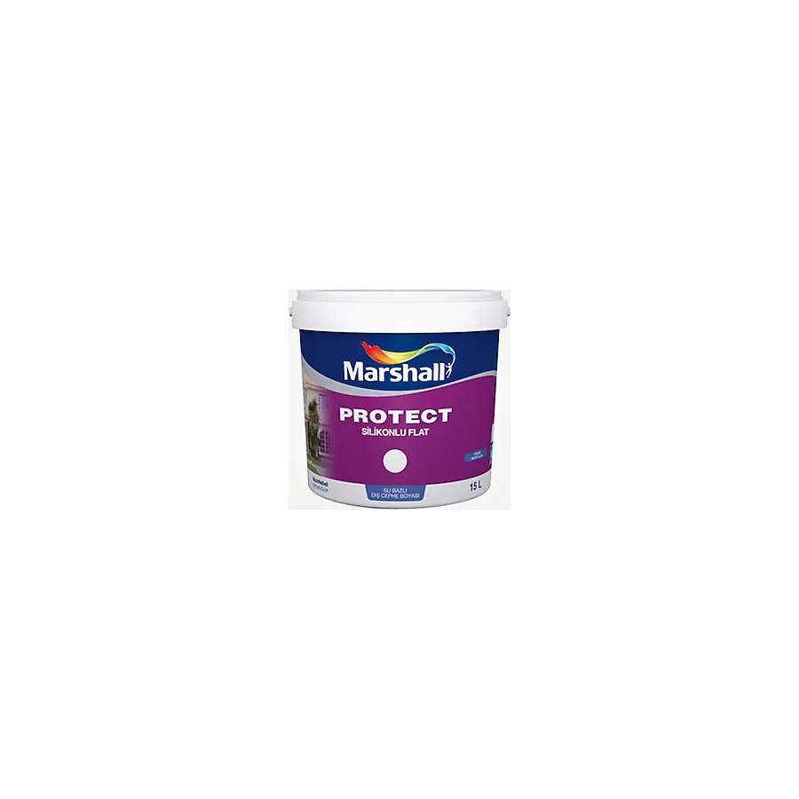 Marshall Protect Silikonlu Flat 2.5 lt Dış Cephe Boyası