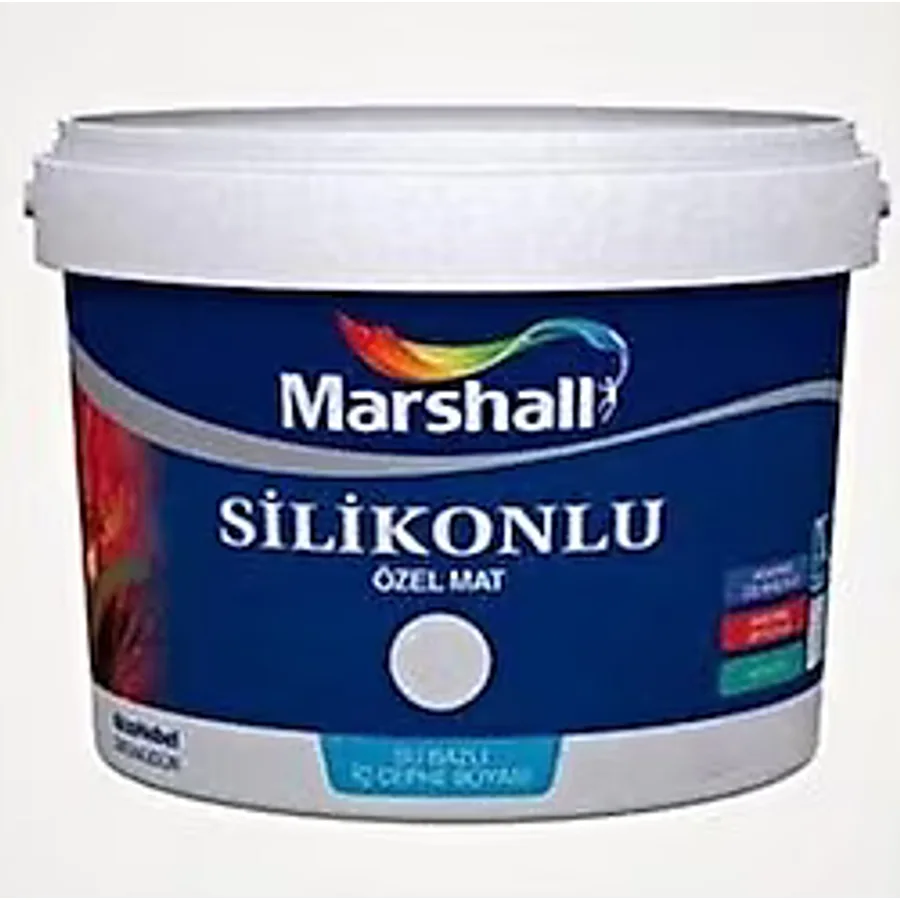 Marshall Silikonlu Özel Mat 1 lt İç Cephe Boyası