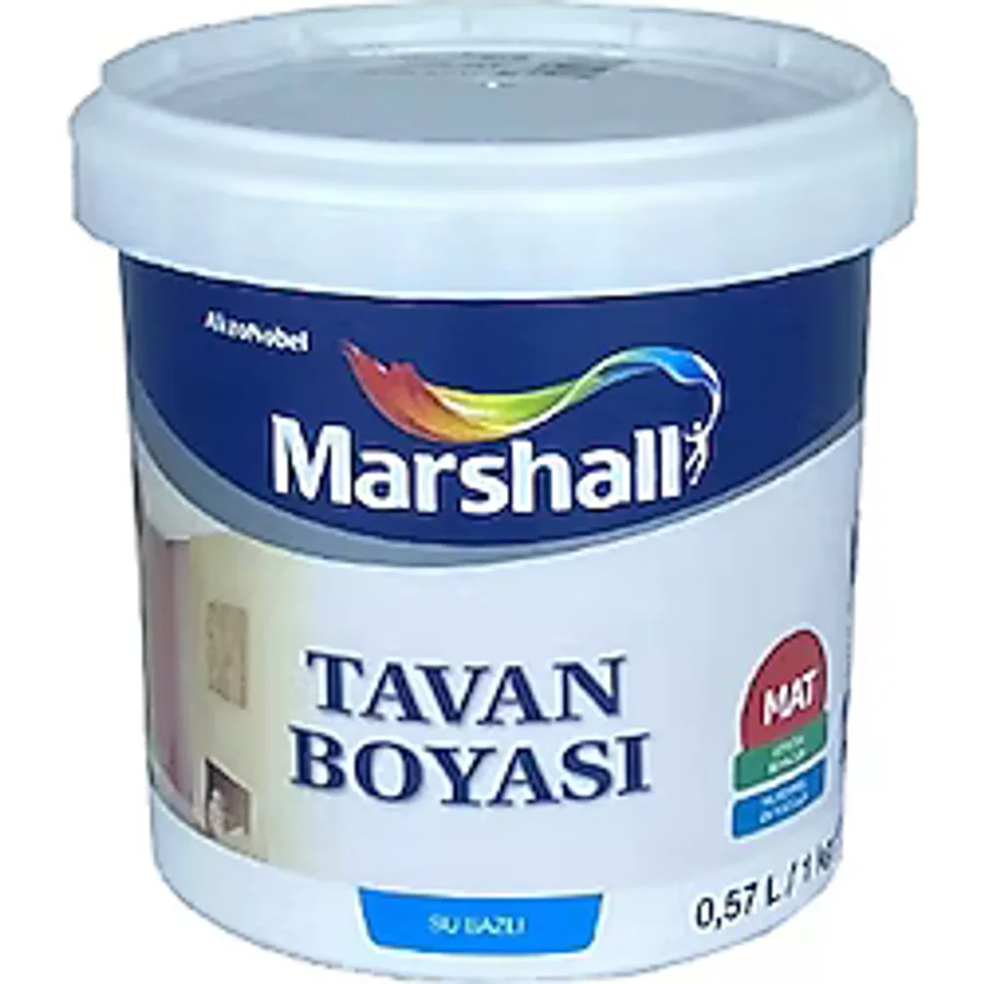 Marshall Tavan Boyası 1 Kg Beyaz