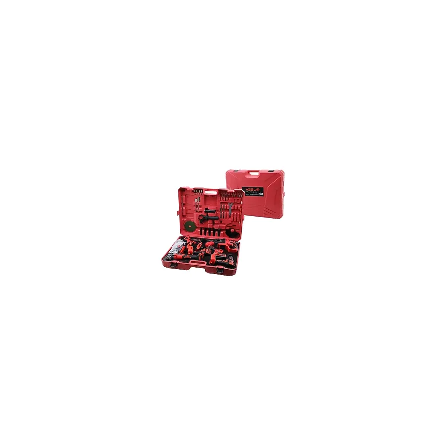 Marsilyan 6pcs Usta Elektrikli Alet Seti ŞARJLI=21V Spral Taşlama - Hilti - Bağ Makas - Somun Sökme