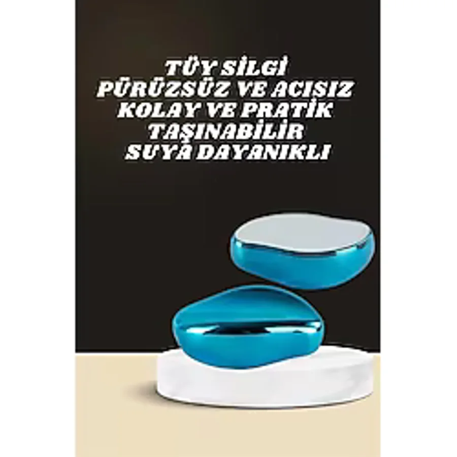 Marsilyan Crystal Eraser Epilasyon Aleti ve Titreşimli Yüz Temizleme Masaj Aleti