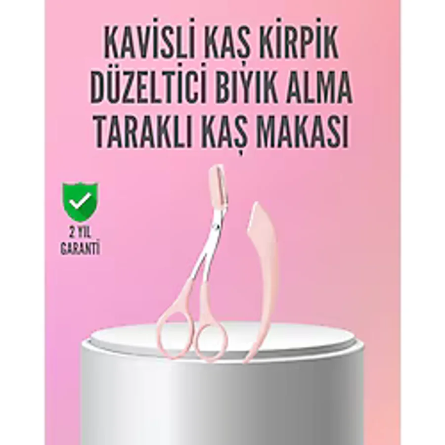 Marsilyan Kaş ve Kirpik Şekillendirme İçin Yüz Bakım Makası