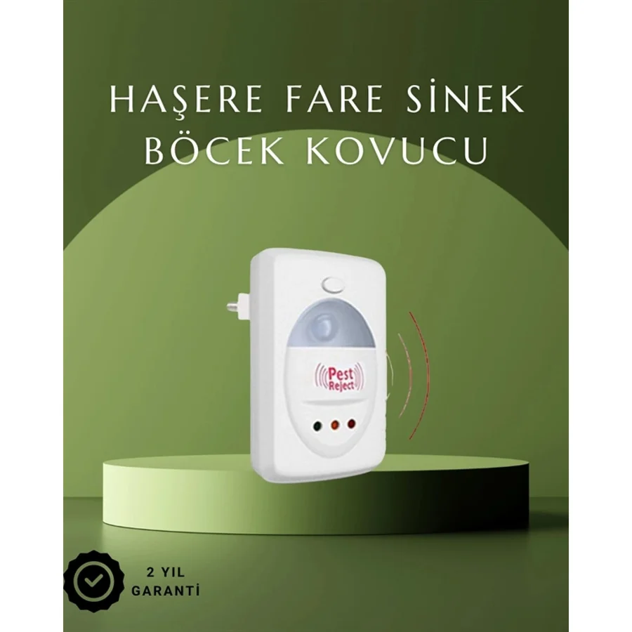 MARSİLYAN- Ultrasonik Ses Dalgalarıyla Kimyasalsız Fare ve Böcek Kovucu Cihaz