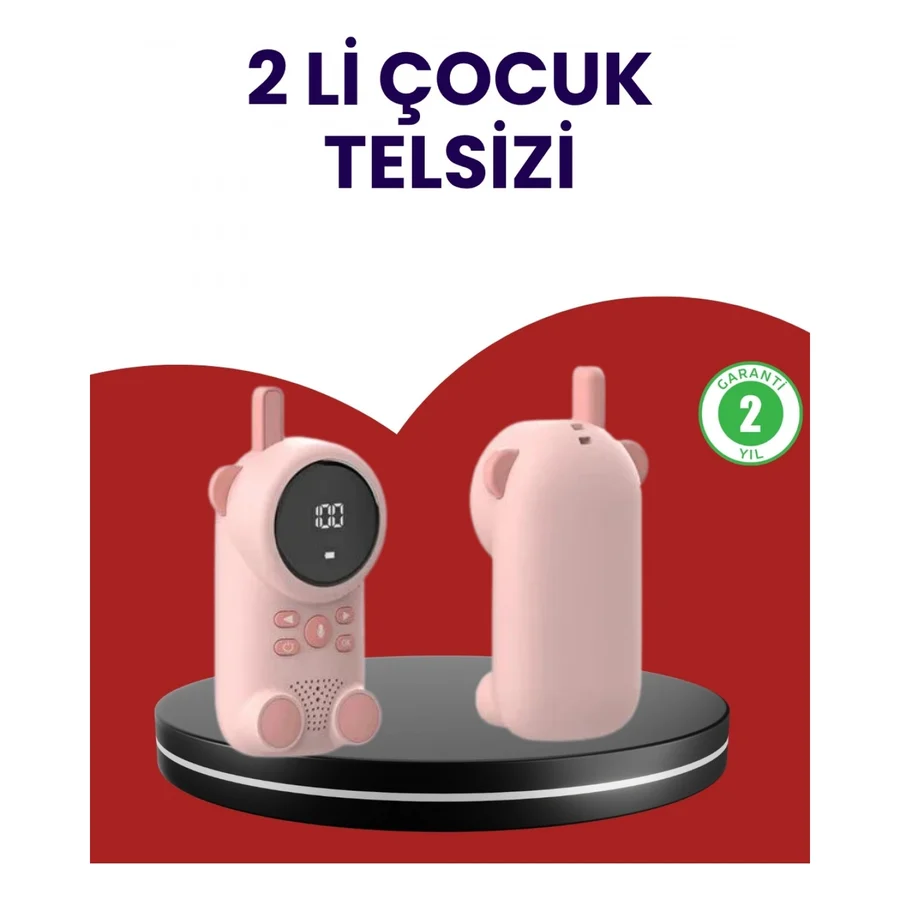 Marsilyan Uzun Menzilli Bebek Telsizi - Vox Modlu, Renkli LCD Ekranlı