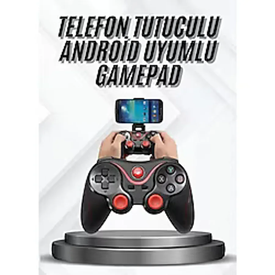 Marsilyan Yeni Nesil X3 Gamepad Android Uyumlu Telefon Tutucu Özellikli Joystick