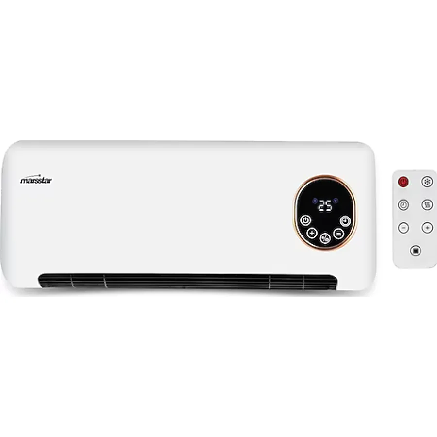 Marsstar MS-210 2000 W Uzaktan Kumandalı Duvar Tipi Fanlı Isıtıcı