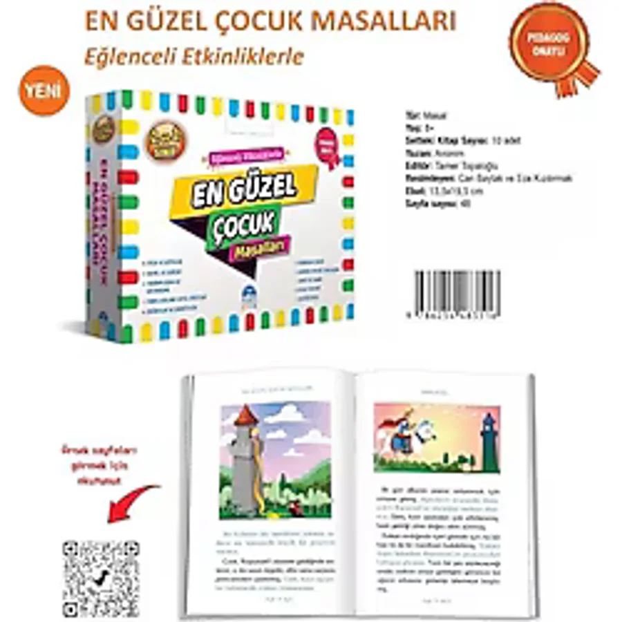 Martı Çocuk Yayınları Martı Çocuk Eğlenceli Etkinliklerle En Güzel Çocuk Masalları 2. Ve 3. Sınıf