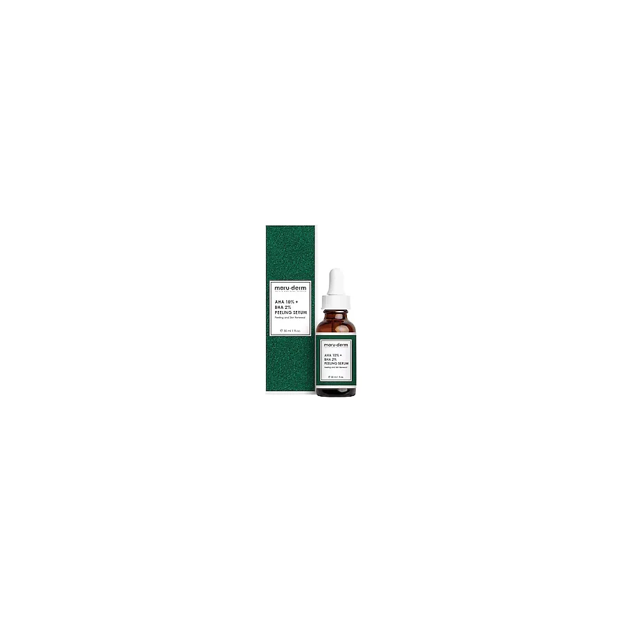 Maru.Derm Aha %10 + Bha %2 Peeling Maske Cilt Bakım Serumu 30 ml