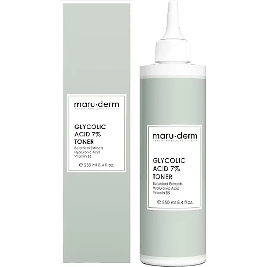 Maru.Derm Glikolik Asit %7 Aydınlatıcı ve Leke Karşıtı Tonik 250 ml